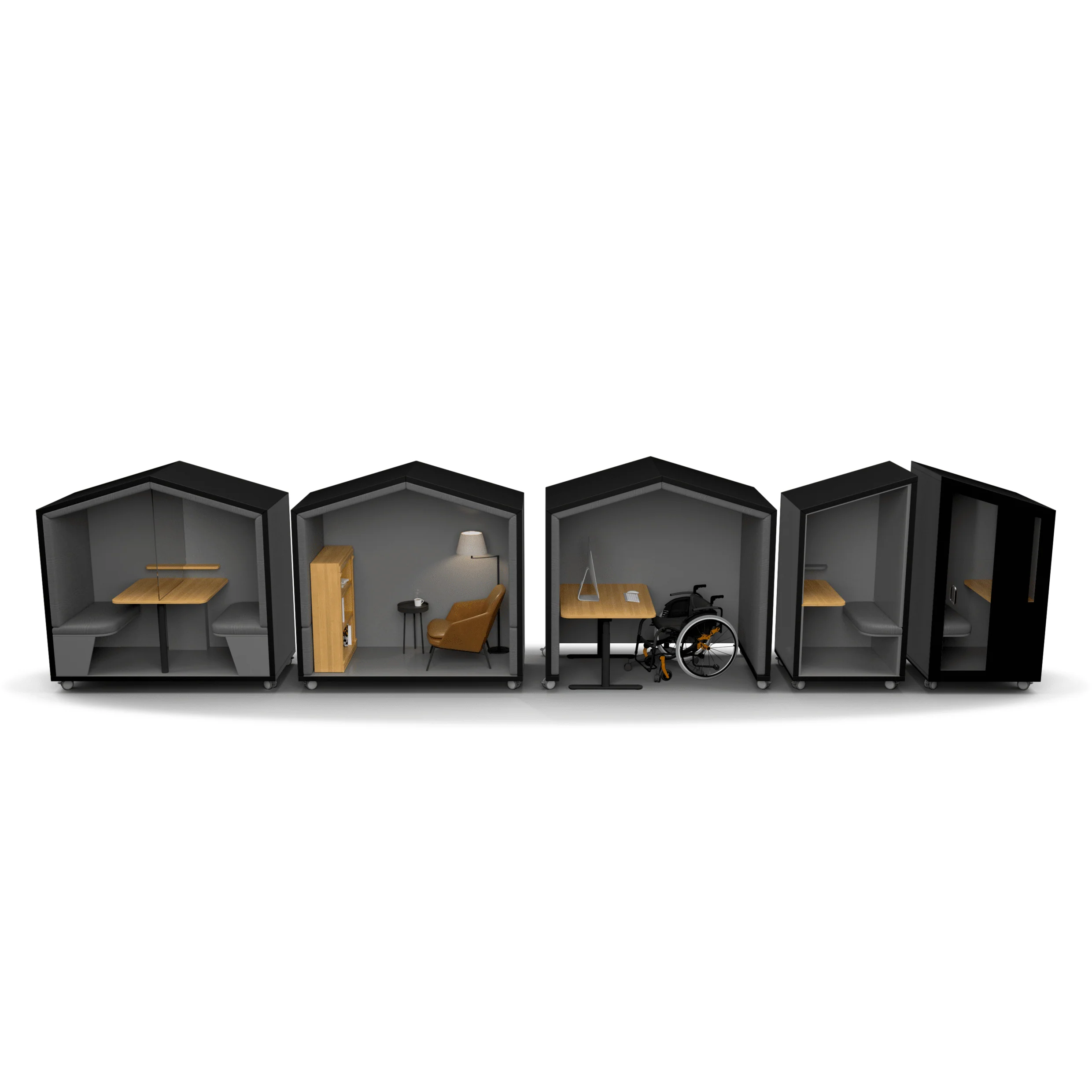 Nook Shelter Quiet Office Huddle Meeting Pod - Image 19