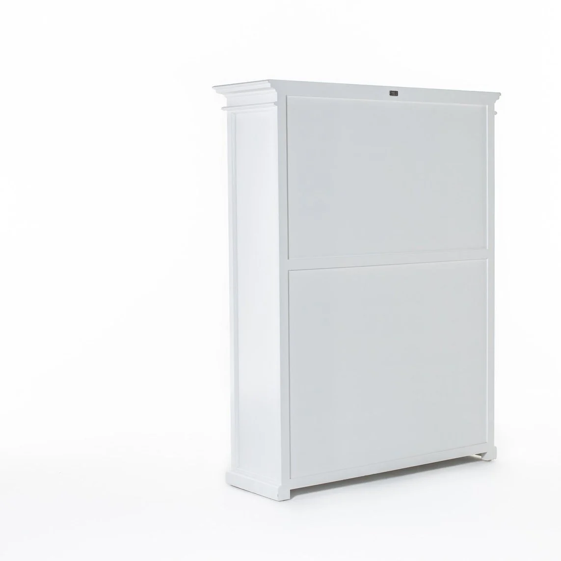 NovaSolo Halifax Bookcase with 5 Shelves in Classic White CA635 - Image 8