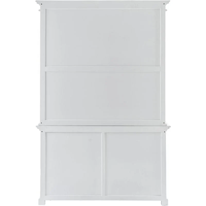 NovaSolo Halifax Buffet Hutch Unit with 2 Adjustable Shelves White BCA607 - Image 9