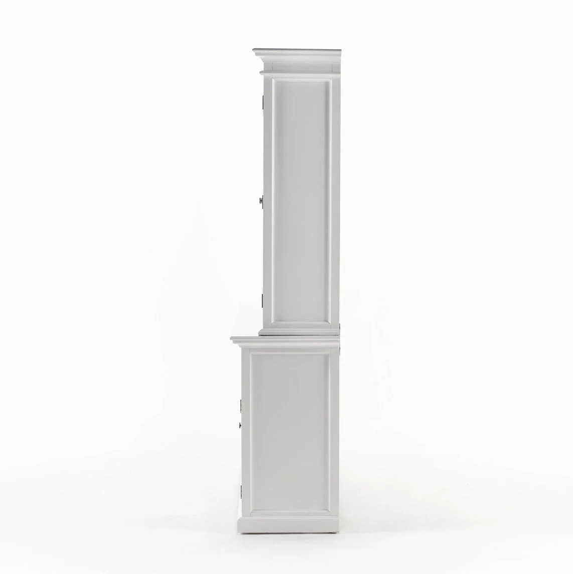 NovaSolo Halifax Buffet Hutch Unit with 4 Glass Doors in Classic White BCA610 - Image 22
