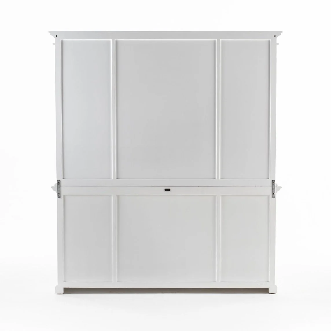 NovaSolo Halifax Buffet Hutch Unit with 4 Glass Doors in Classic White BCA610 - Image 28