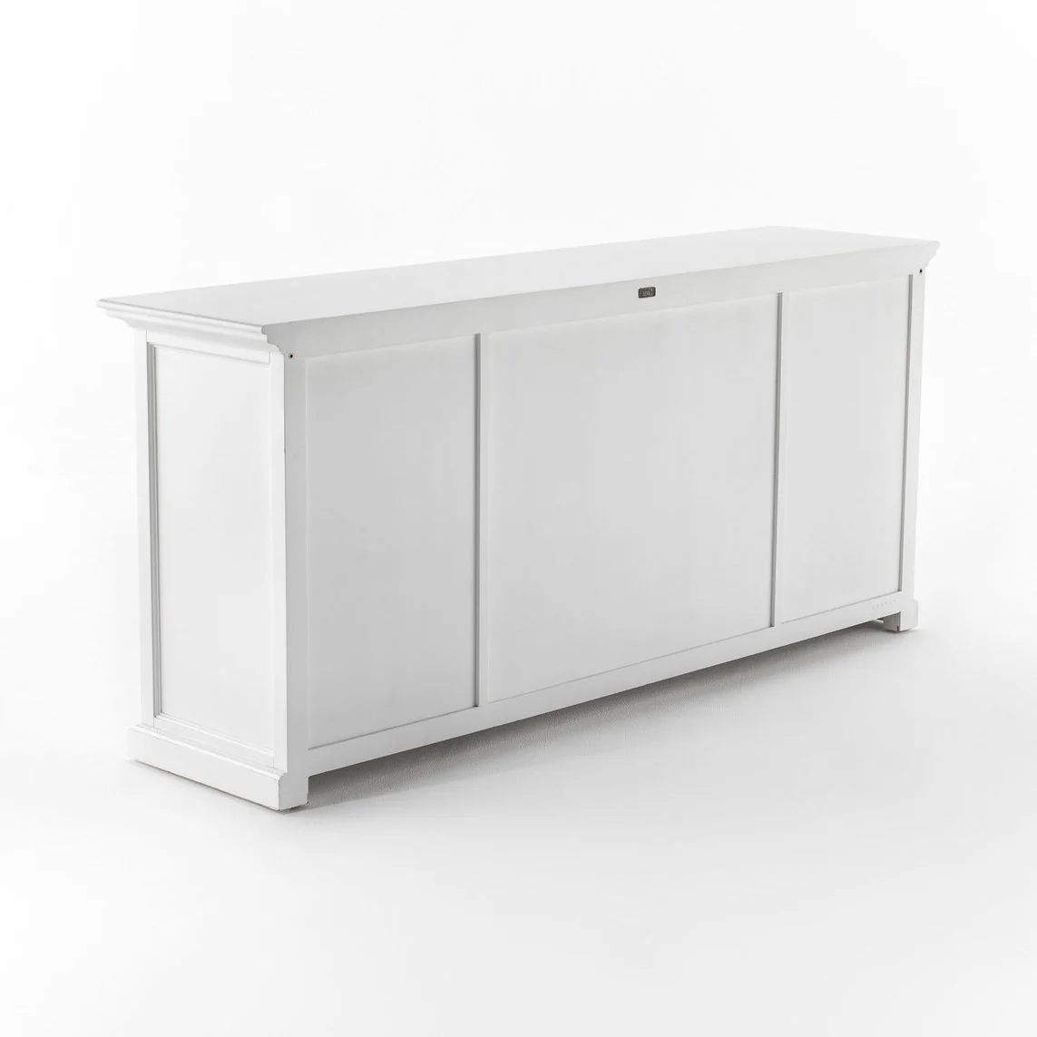 NovaSolo Halifax Buffet Hutch Unit with 4 Glass Doors in Classic White BCA610 - Image 42