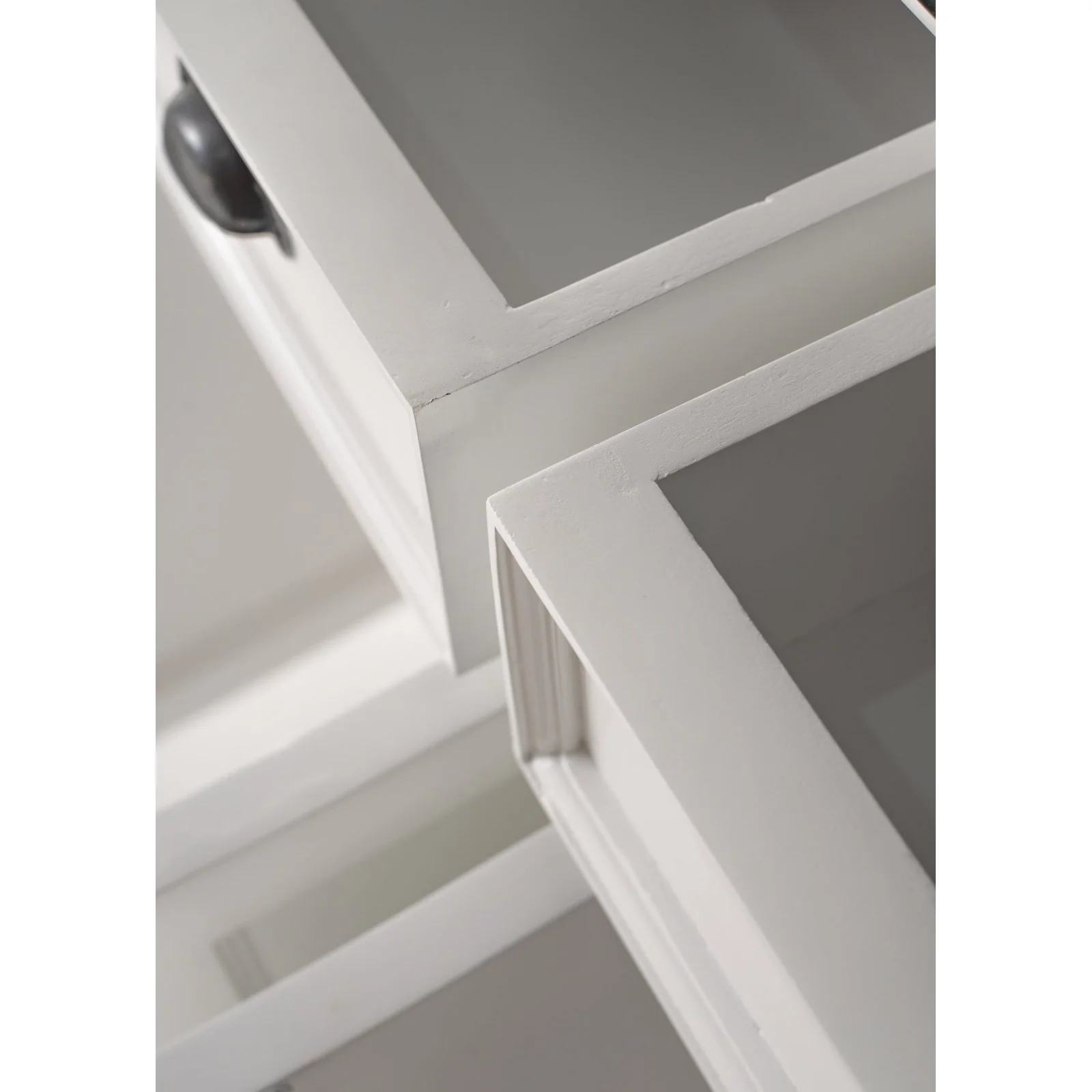 NovaSolo Halifax Contrast Buffet In Classic White & Black B190CT - Image 9