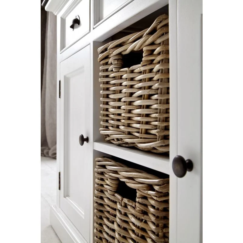 NovaSolo Halifax Contrast Buffet with 2 Baskets Two-tone B129CT - Image 9