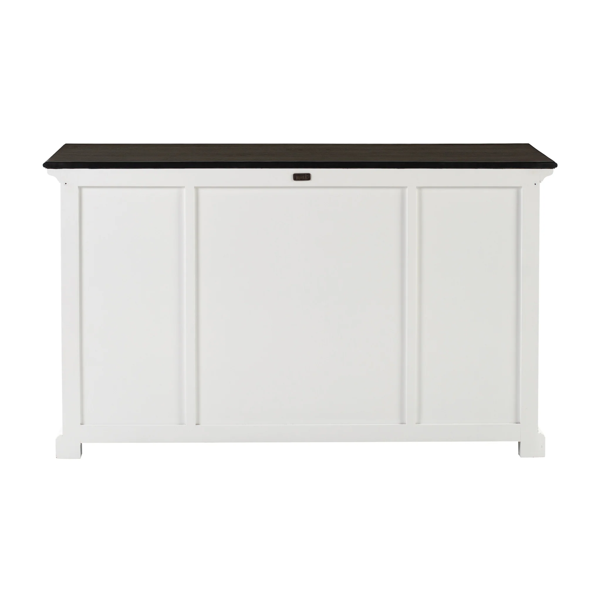 NovaSolo Halifax Contrast Buffet with 4 Doors 3 Drawers In Classic White & Black B191CT - Image 16