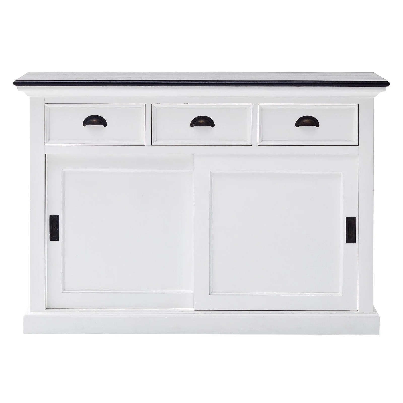 NovaSolo Halifax Contrast Buffet with Sliding Doors Two-tone B130CT - Image 2
