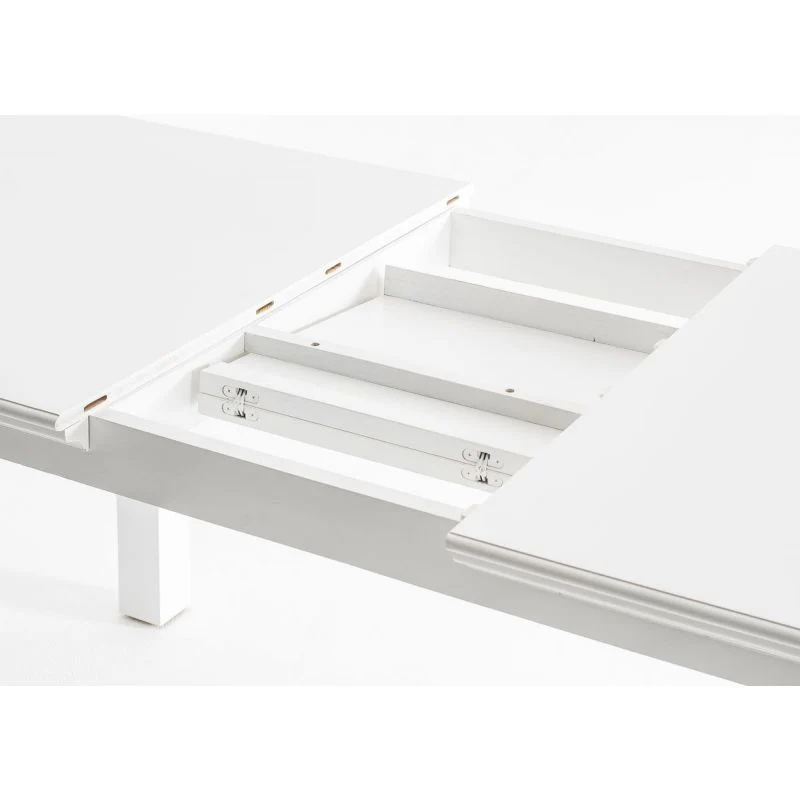 NovaSolo Halifax Dining Extension Table White T766 - Image 10