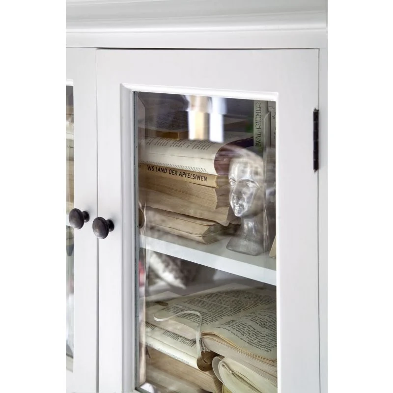 NovaSolo Halifax Display Buffet with 2 Glass Doors White B183 - Image 6