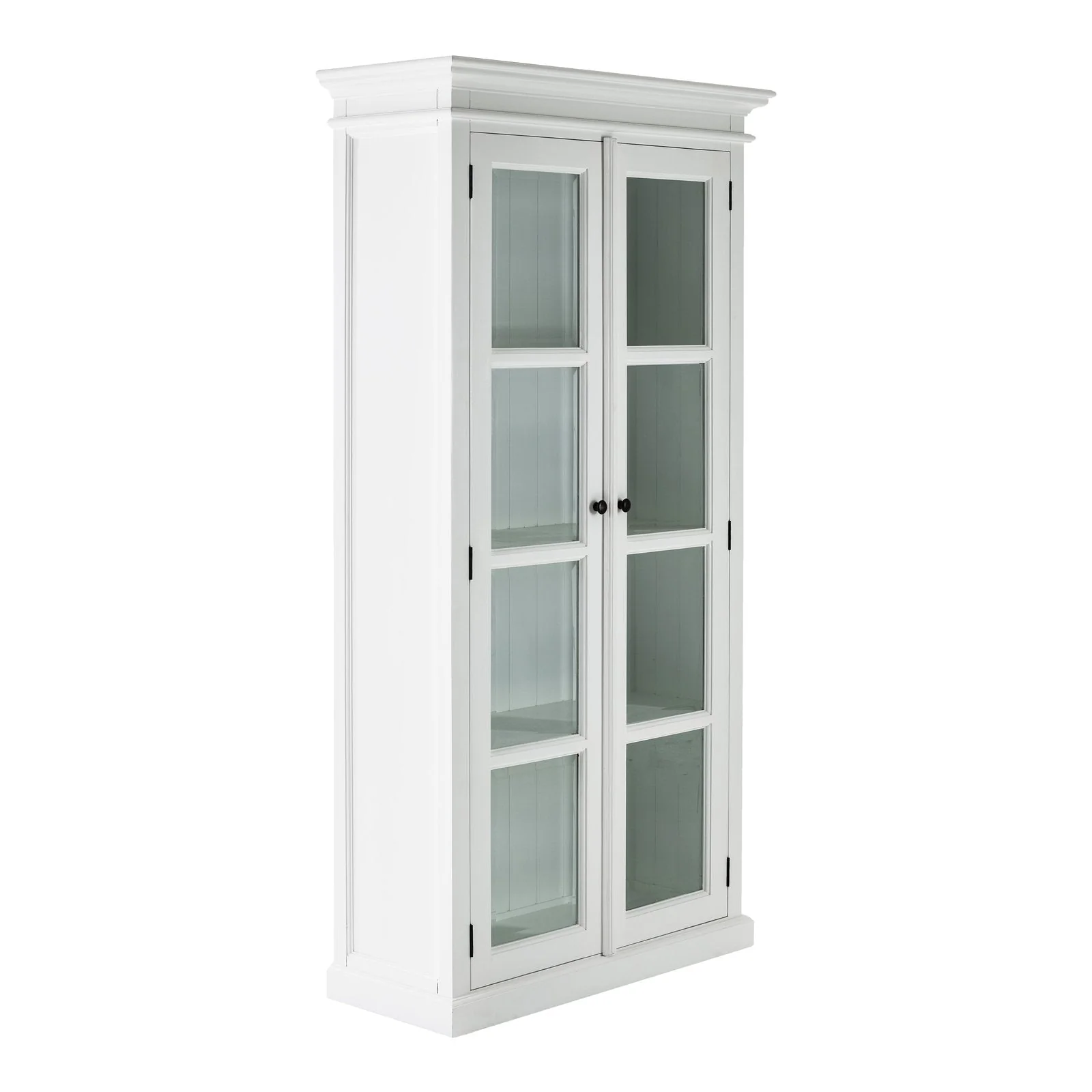 NovaSolo Halifax Double Vitrine White CA595 - Image 2
