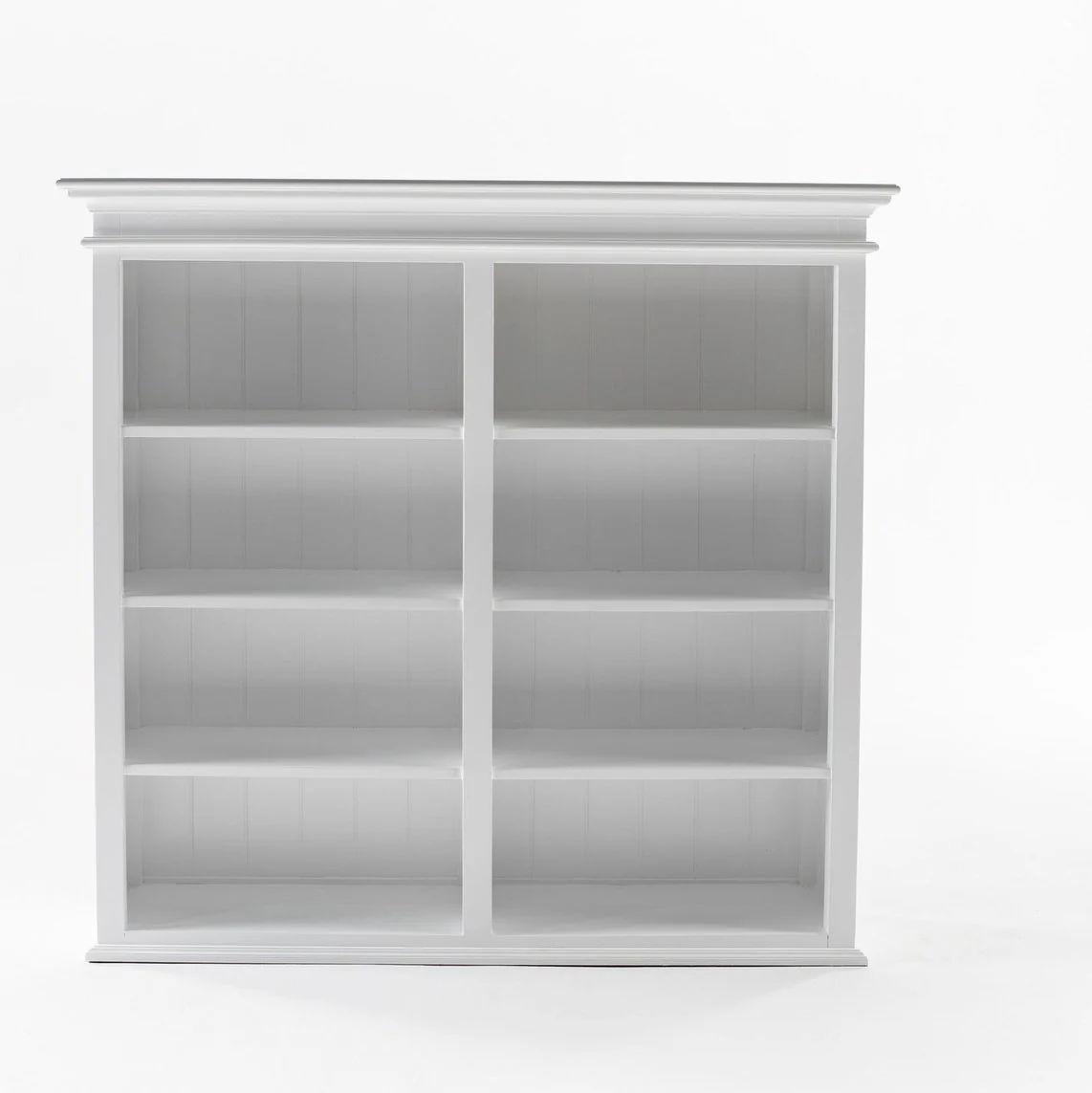NovaSolo Halifax Hutch Unit with 4 Glass Doors in Classic White BCA612 - Image 26