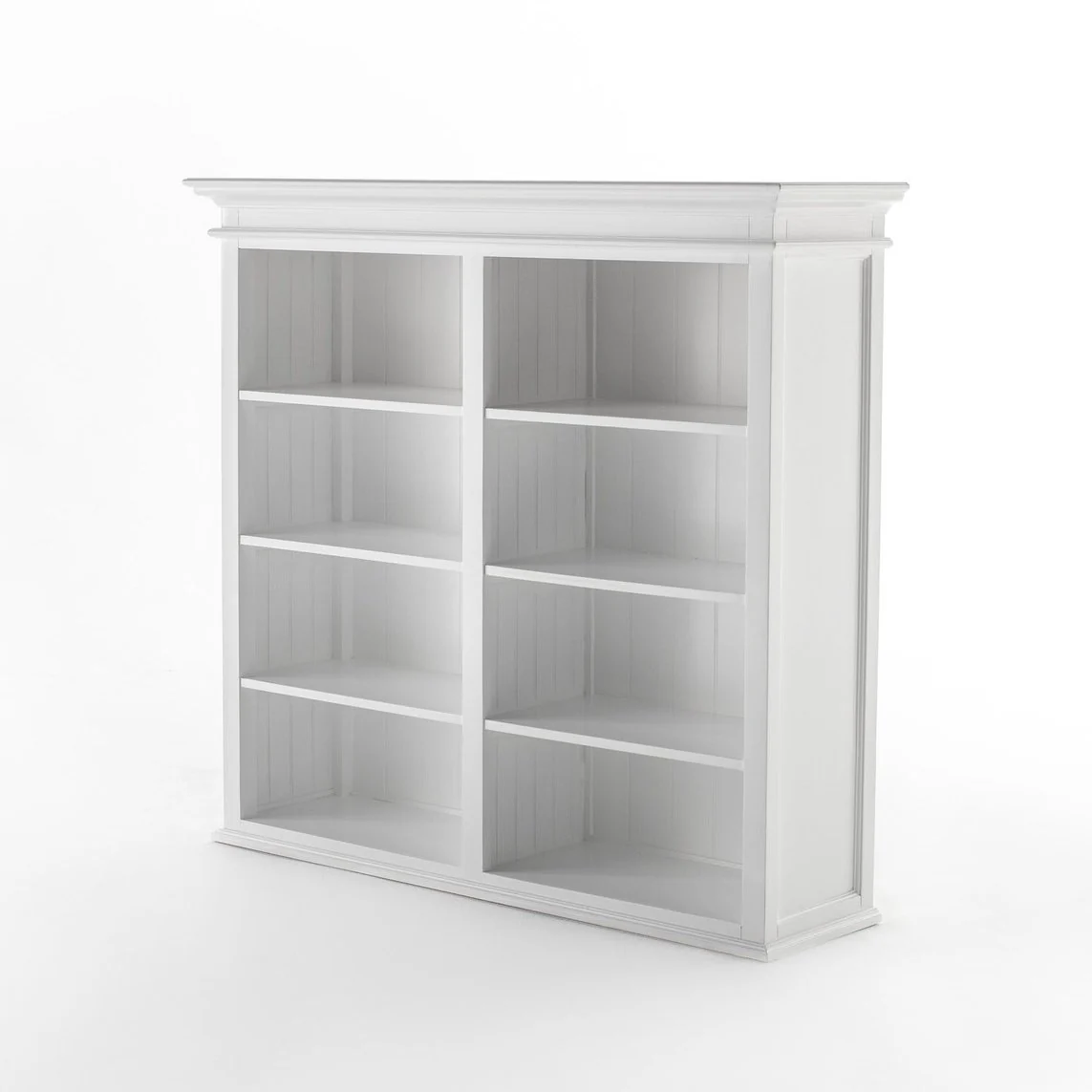 NovaSolo Halifax Hutch Unit with 4 Glass Doors in Classic White BCA612 - Image 27