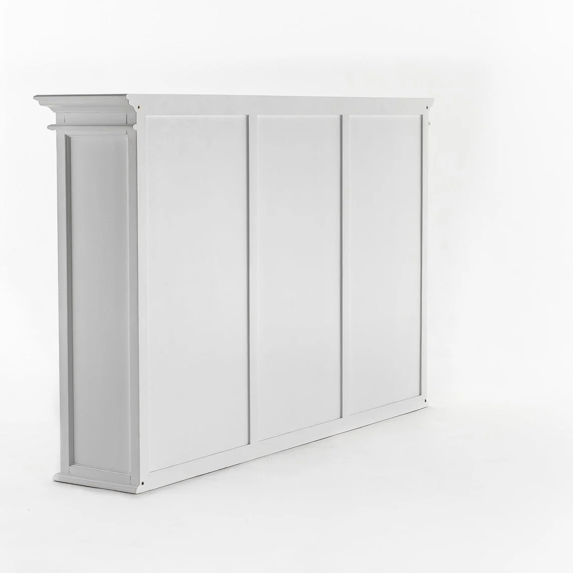 NovaSolo Halifax Hutch Unit with 6 Glass Doors in Classic White BCA611 - Image 29