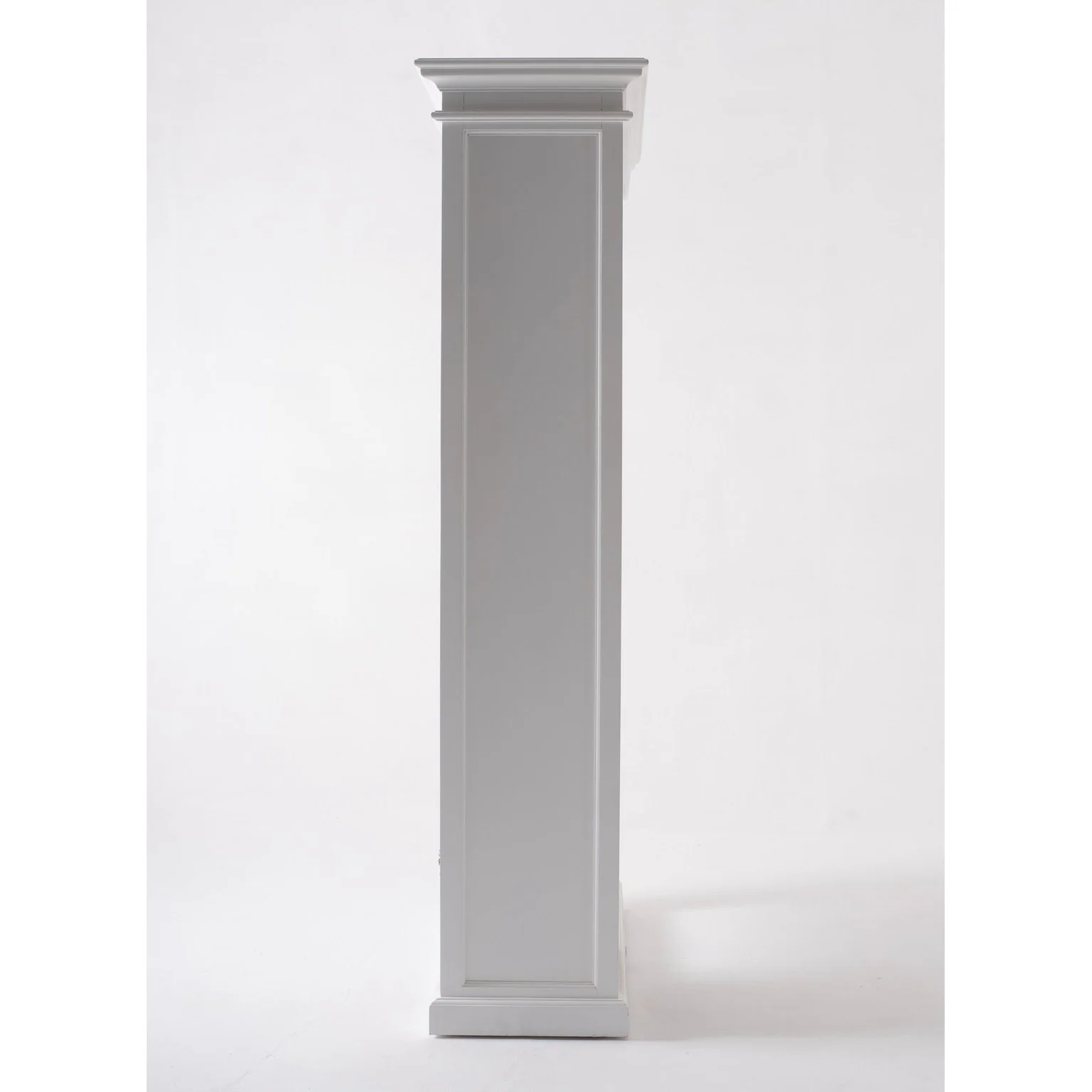 NovaSolo Halifax Room Divider with Basket Set White CA603 - Image 11