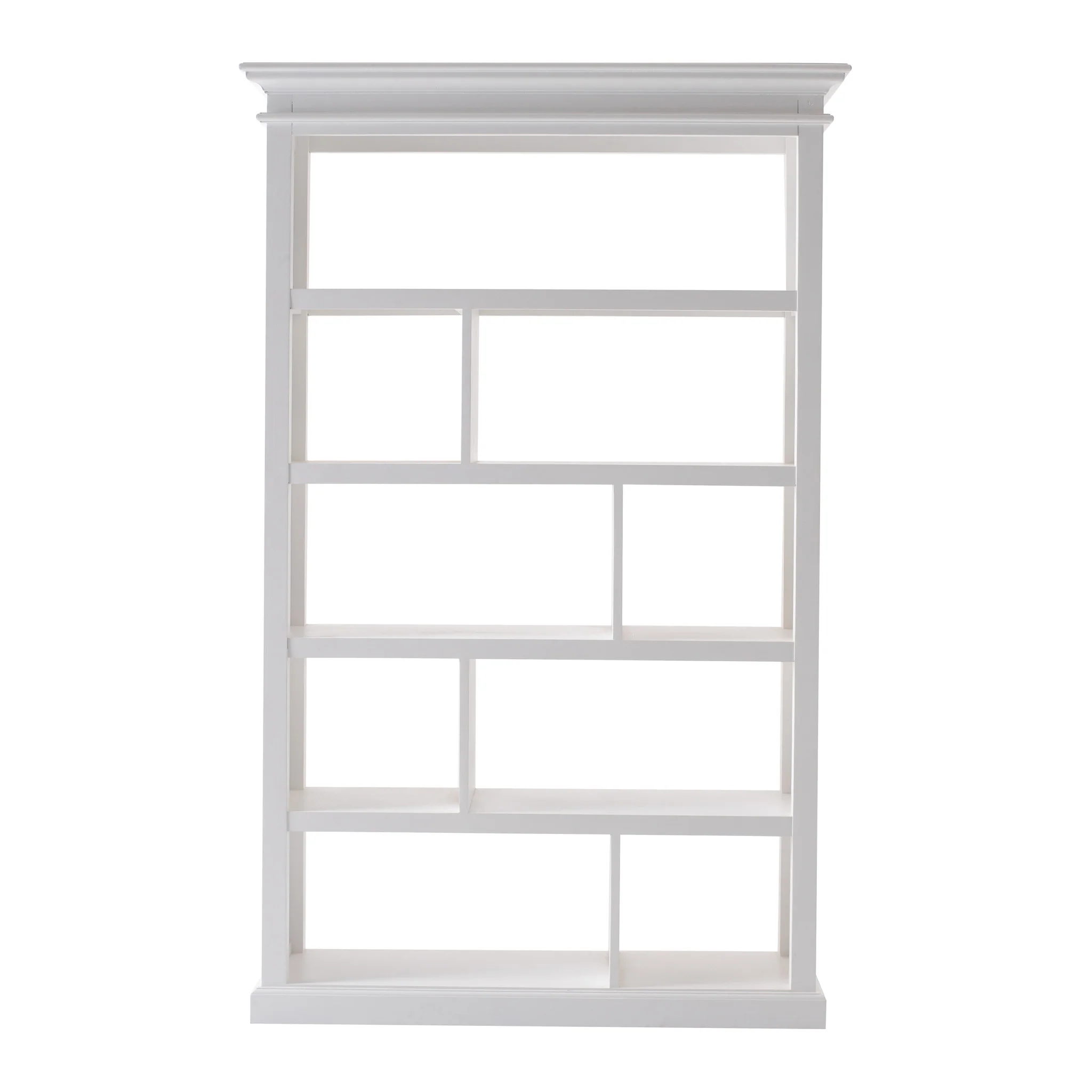 NovaSolo Halifax Room Divider with Basket Set White CA603 - Image 13