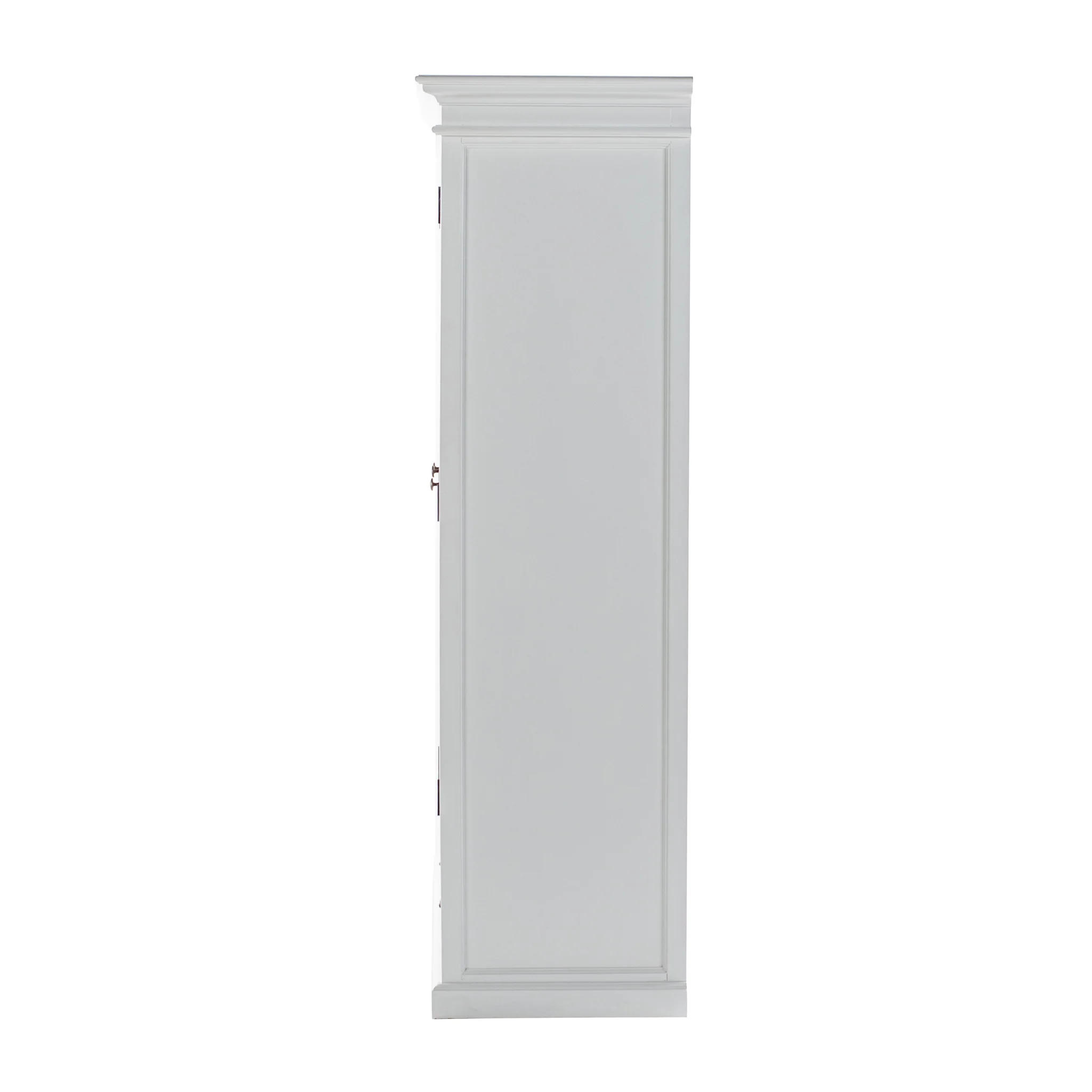 NovaSolo Halifax Wardrobe with 3 Doors in Classic White W003 - Image 7