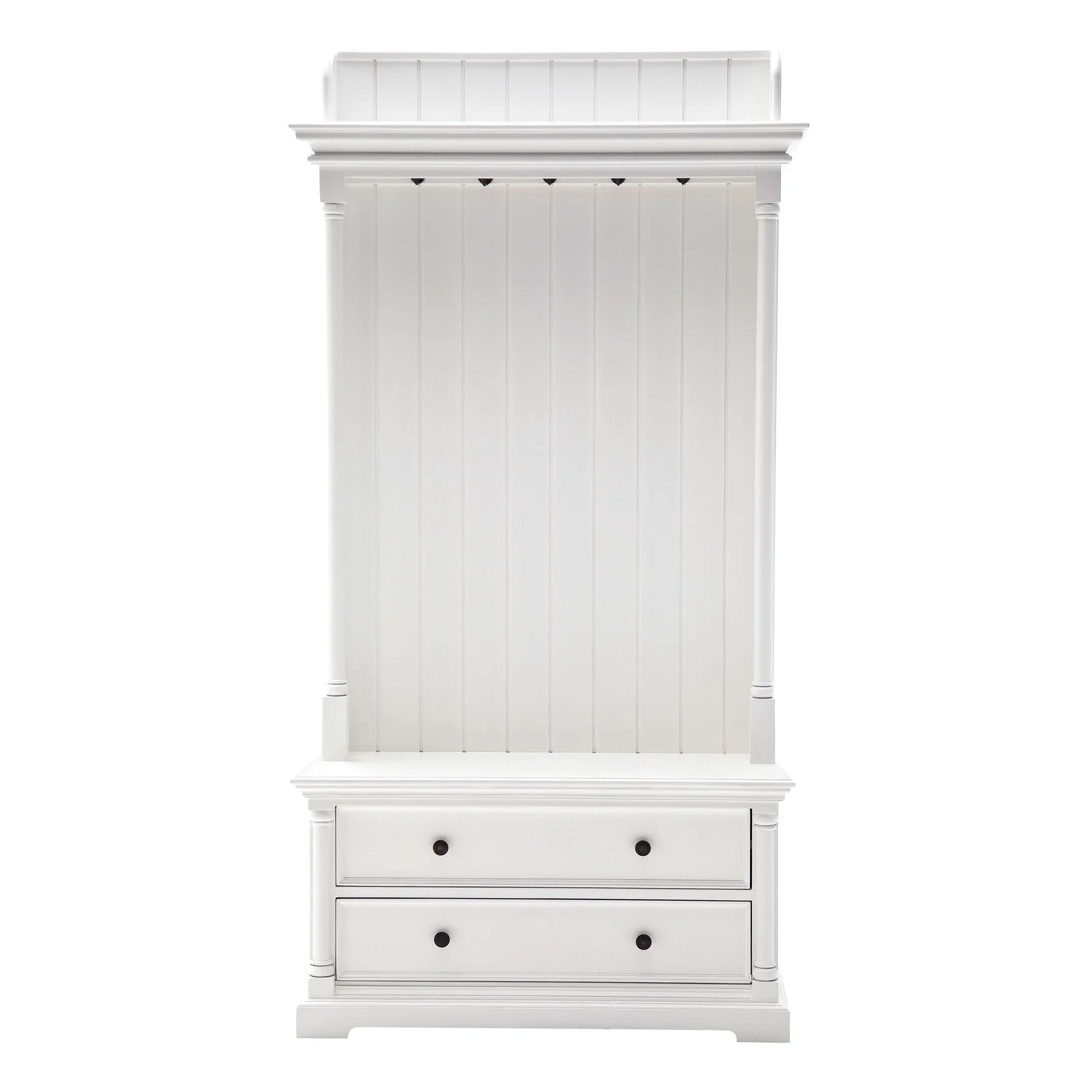 NovaSolo Provence Hall Tree White CA605 - Image 2