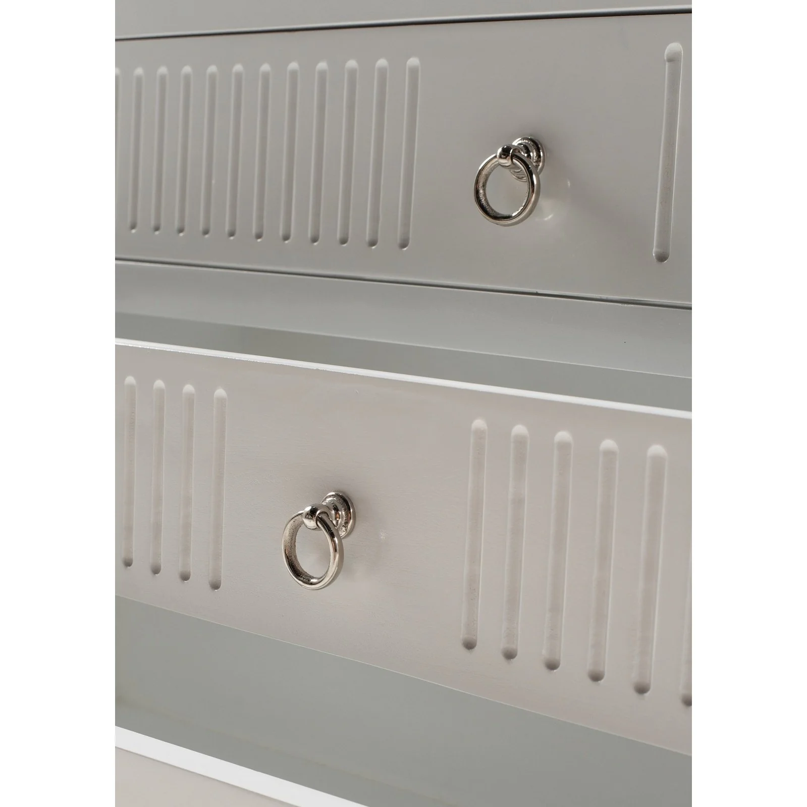 NovaSolo Skansen Bookcase with 3 Drawers in Classic White CA641 - Image 17