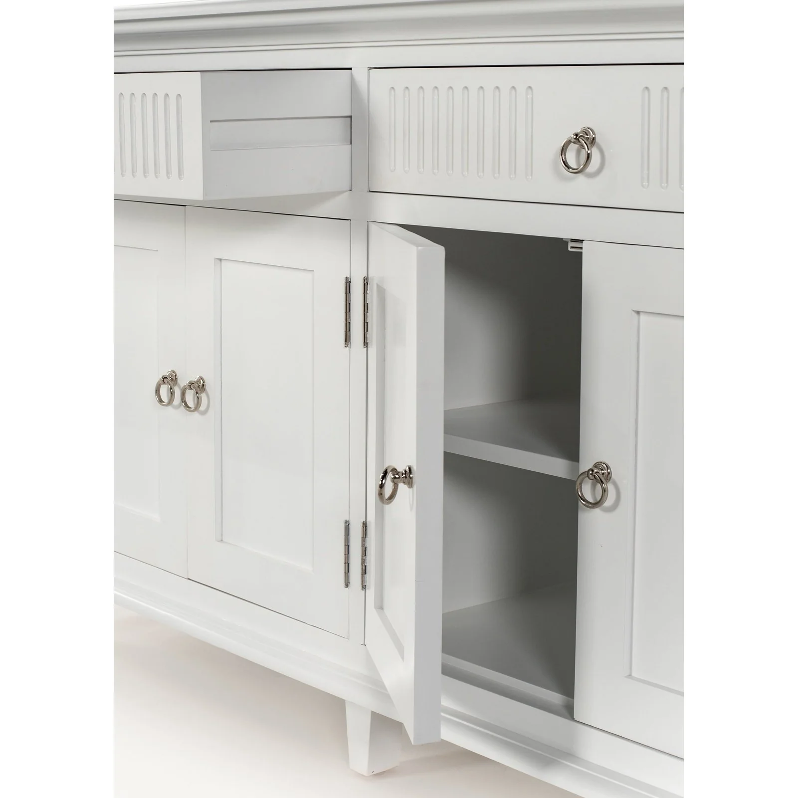 NovaSolo Skansen Buffet with 4 Doors in Classic White B199 - Image 23
