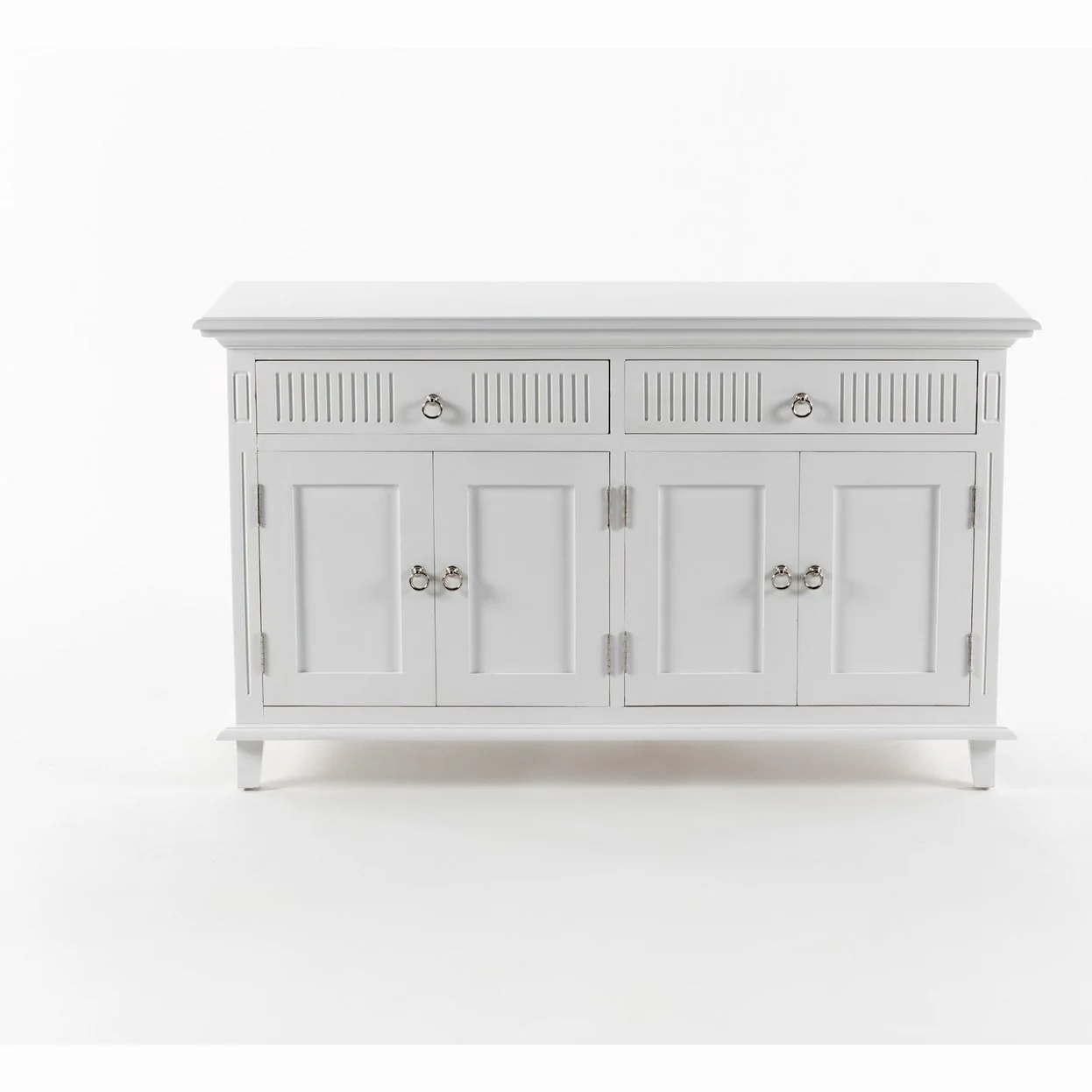 NovaSolo Skansen Buffet with 4 Doors in Classic White B199 - Image 8