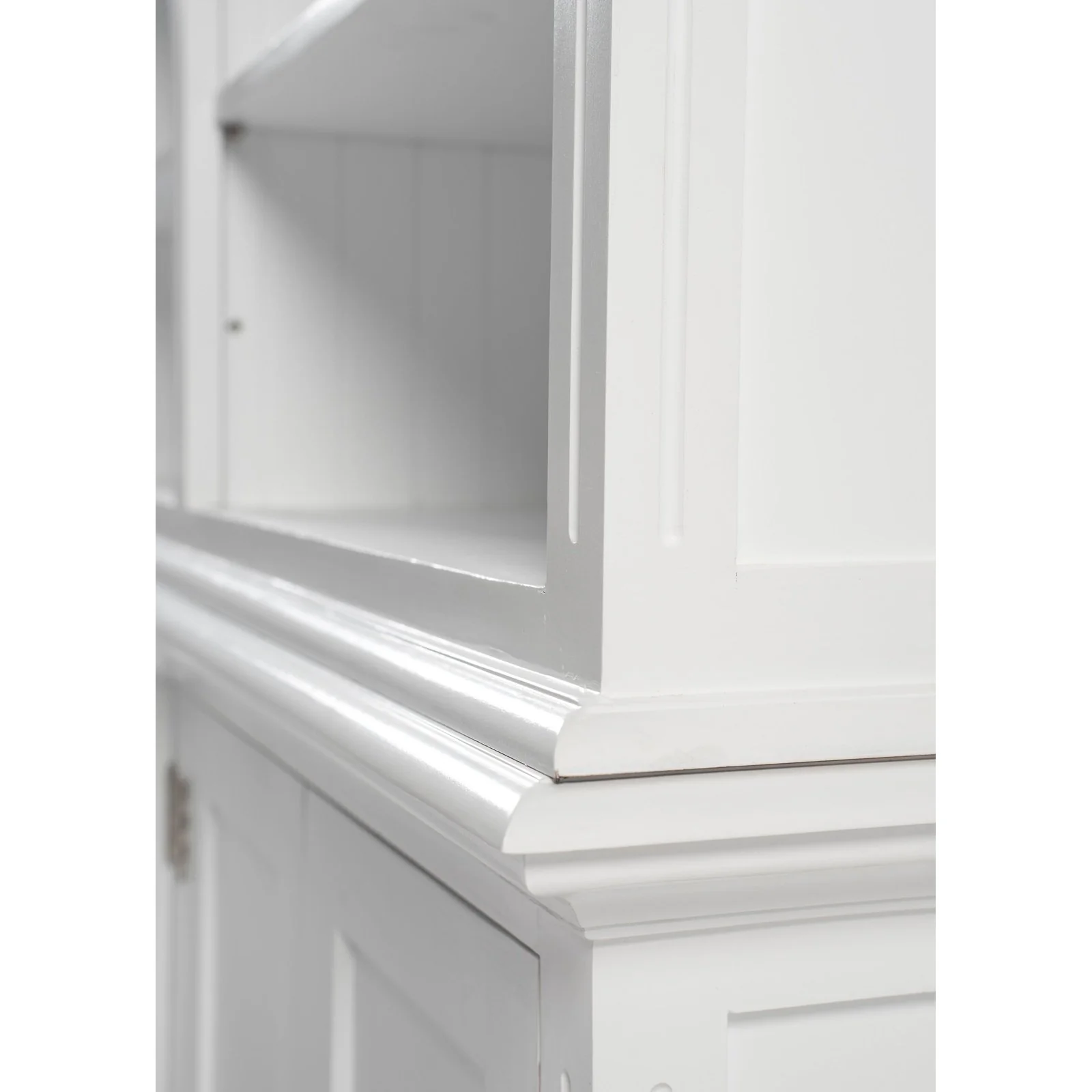 NovaSolo Skansen Double-Bay Hutch Unit in Classic White CA643 - Image 47