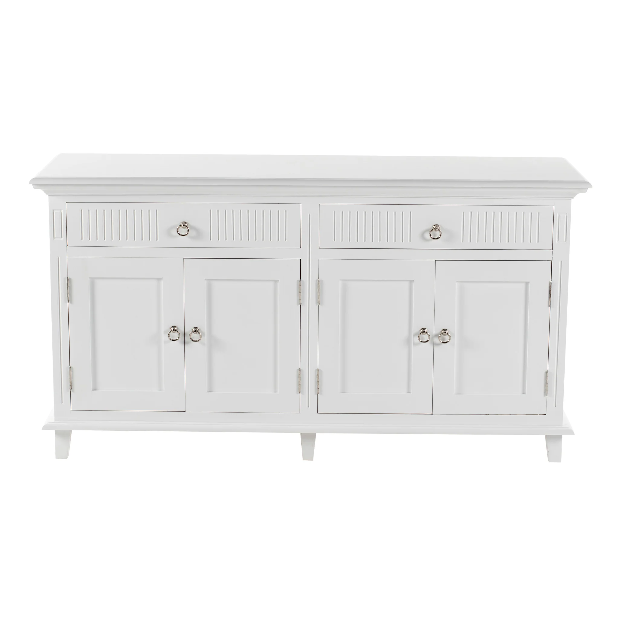 NovaSolo Skansen Hutch Bookcase Unit in Classic White BCA613 - Image 13