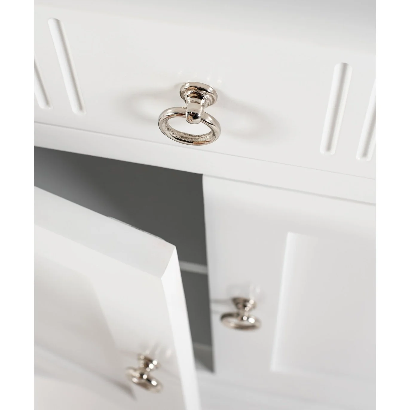 NovaSolo Skansen Hutch Bookcase Unit in Classic White BCA613 - Image 41