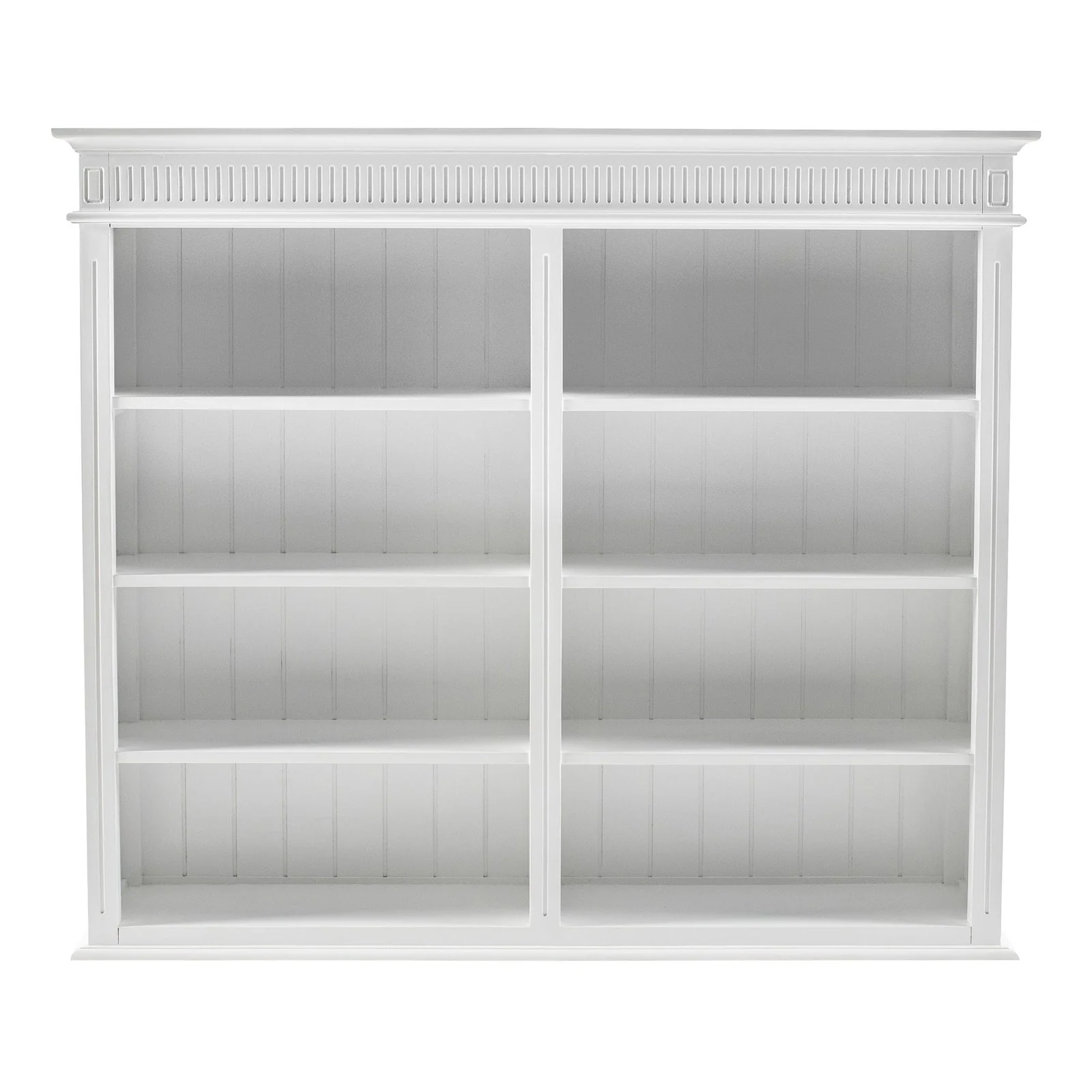 NovaSolo Skansen Hutch Bookcase Unit in Classic White BCA613 - Image 8