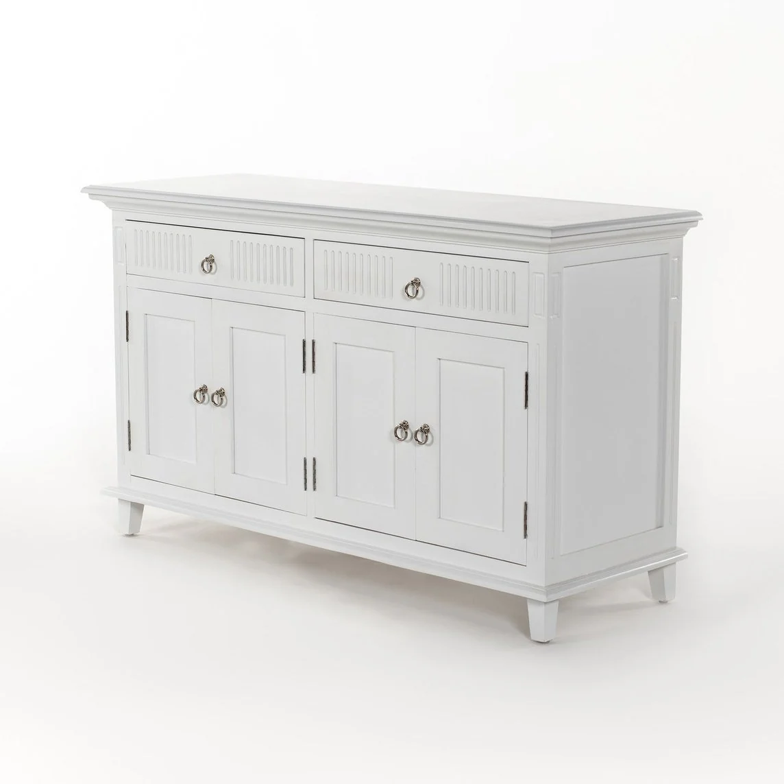 NovaSolo Skansen Hutch Unit with 6 Shelves in Classic White BCA615 - Image 37