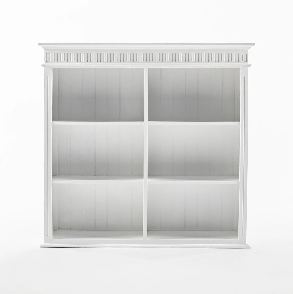 NovaSolo Skansen Hutch Unit with 6 Shelves in Classic White BCA615 - Image 40