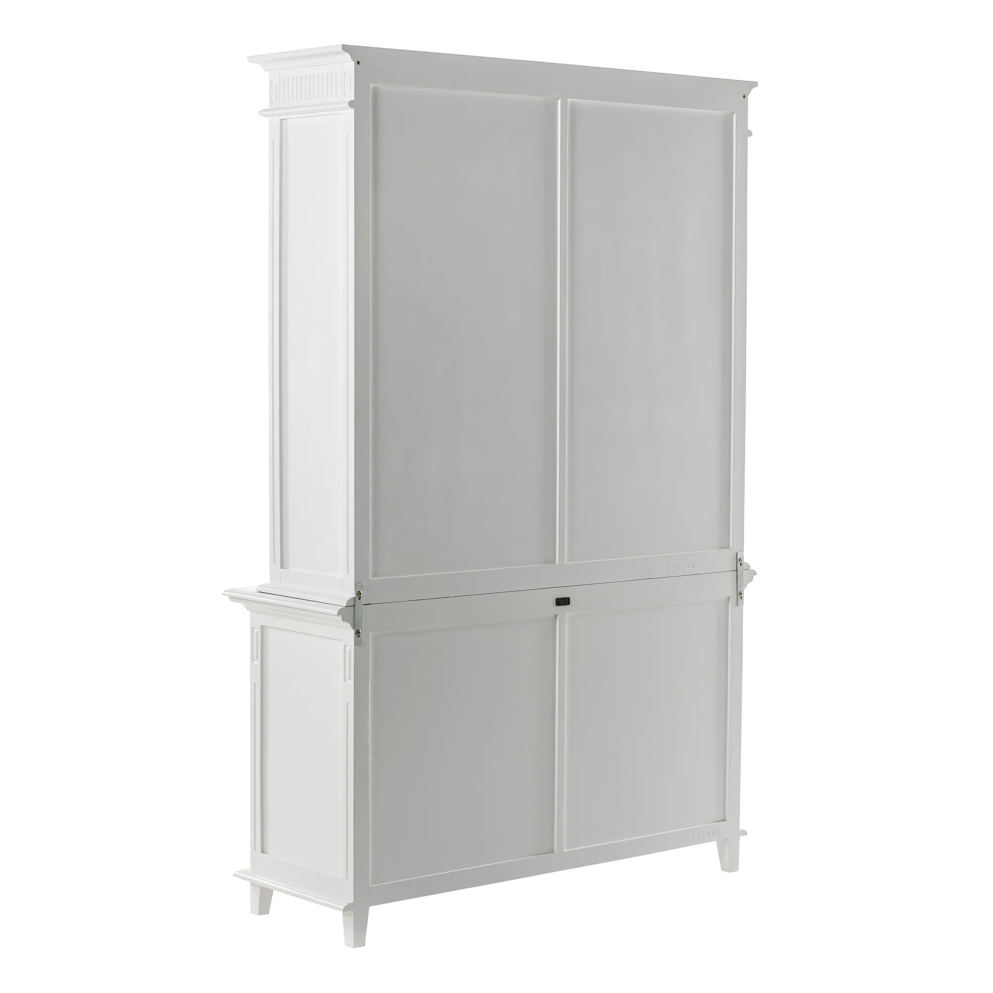 NovaSolo Skansen Hutch Unit with 6 Shelves in Classic White BCA615 - Image 6
