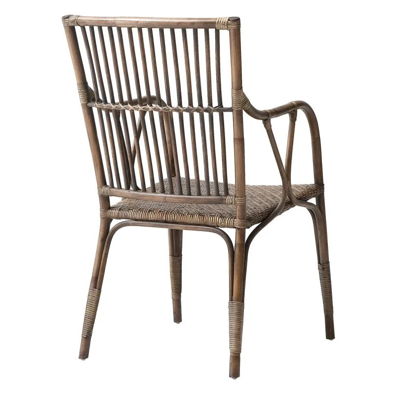 NovaSolo Wickerworks Duke Chair Rustic (Set of 2) CR46 - Image 4
