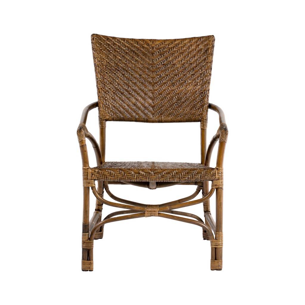 NovaSolo Wickerworks Jester Chair Rustic (Set of 2) CR48 - Image 2