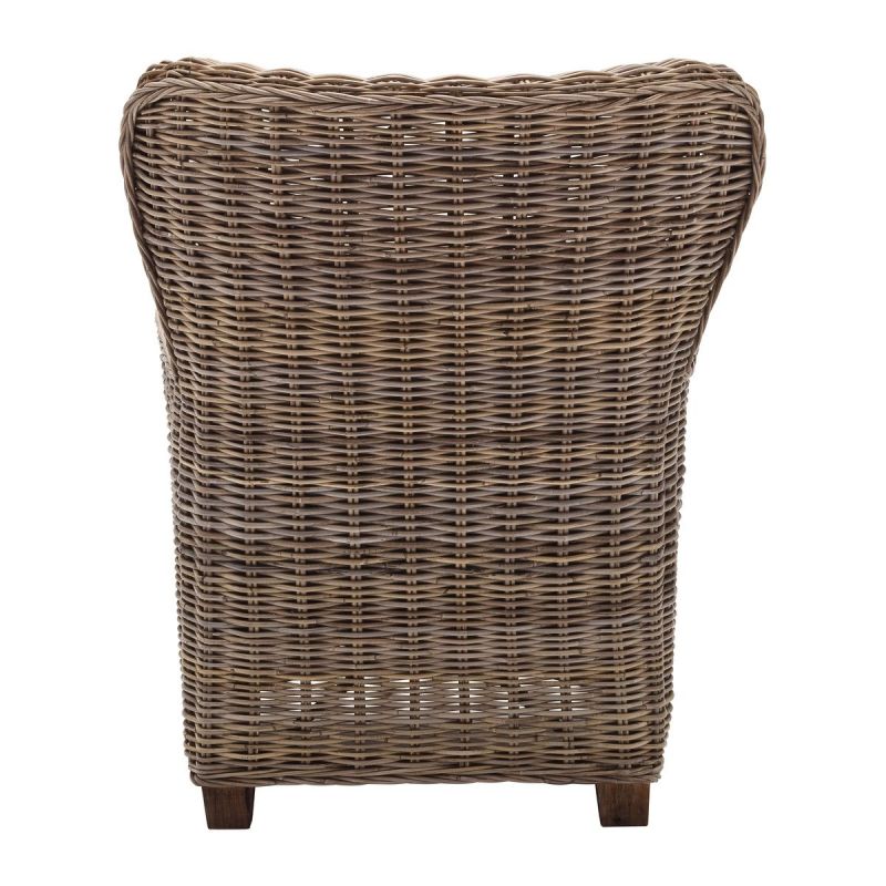 NovaSolo Wickerworks Queen Chair Natural Grey CR42 - Image 8