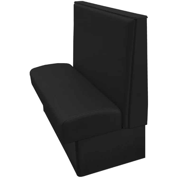 Oak Street Manufacturing Single 24" x 42" Cornell Vinyl/Upholstered Booth