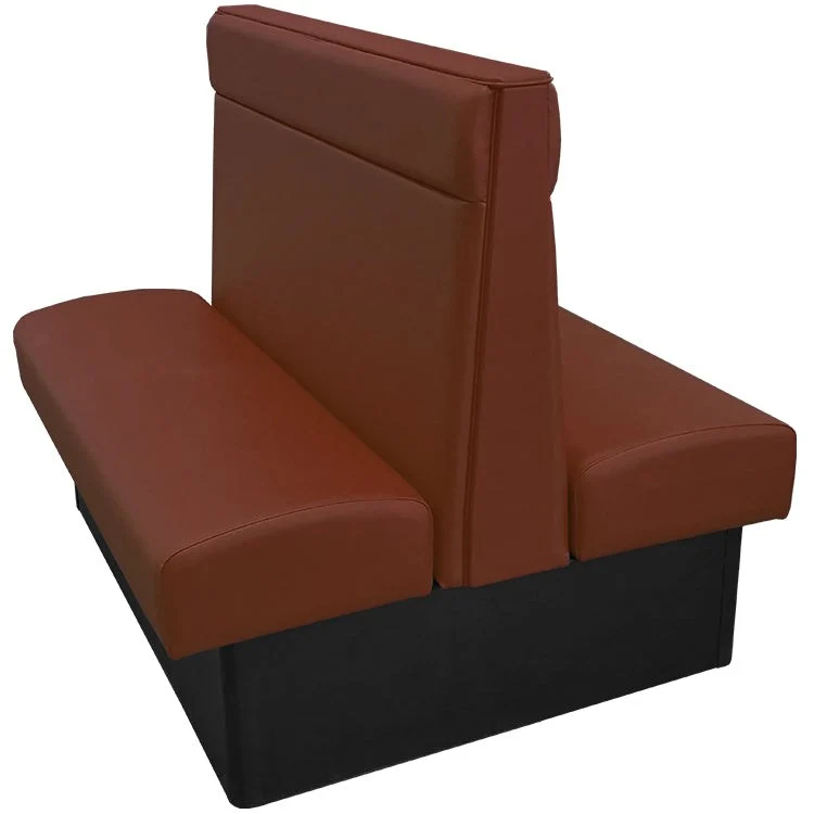Oak Street Manufacturing Double 24" x 42" Drake Vinyl/Upholstered Booth - Image 4