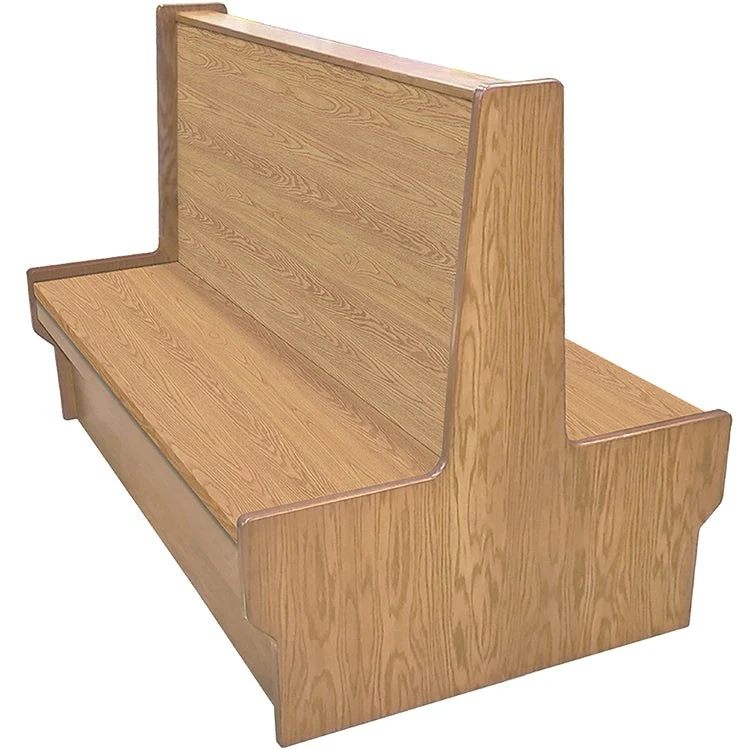 Oak Street Manufacturing Double 24" x 42" Shepard Wood Frame Booth - Image 4