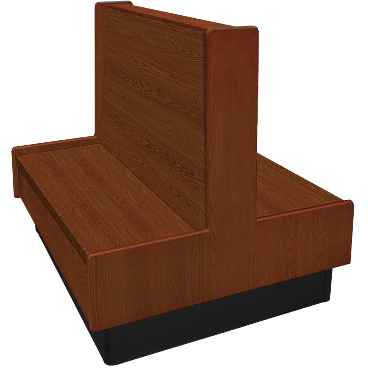 Oak Street Manufacturing Double 30" x 42" Aristocrat Wood Frame Booth - Image 12