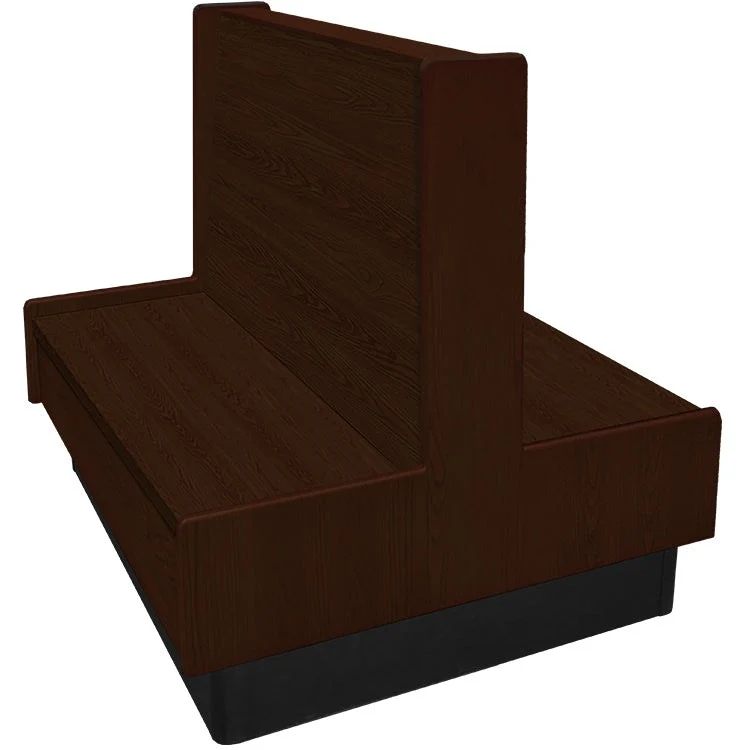 Oak Street Manufacturing Double 30" x 42" Aristocrat Wood Frame Booth - Image 8