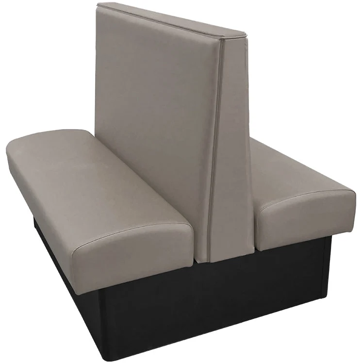 Oak Street Manufacturing Double 44" x 42" Cornell Vinyl/Upholstered Booth - Image 2