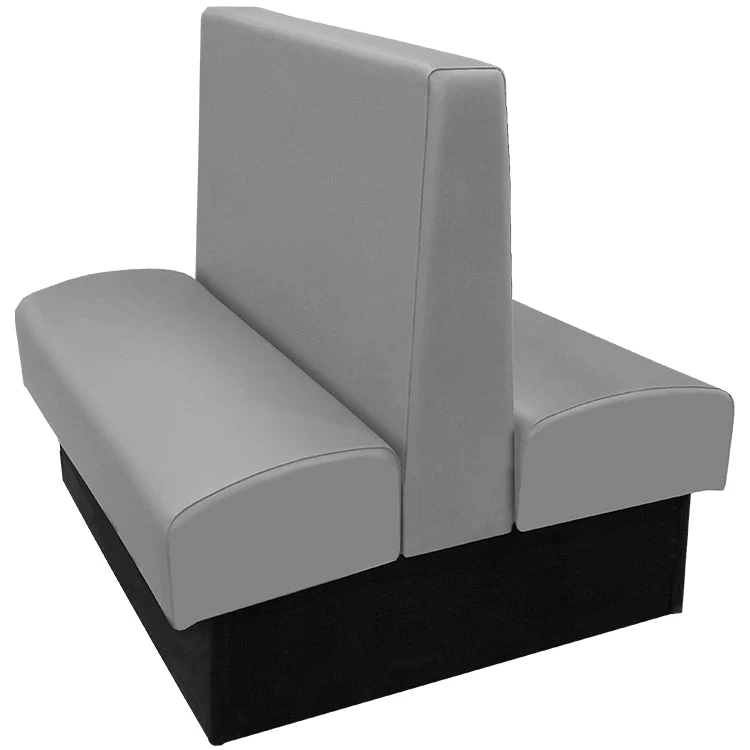 Oak Street Manufacturing Double 44" x 42" Wartburg Vinyl/Upholstered Booth - Image 2