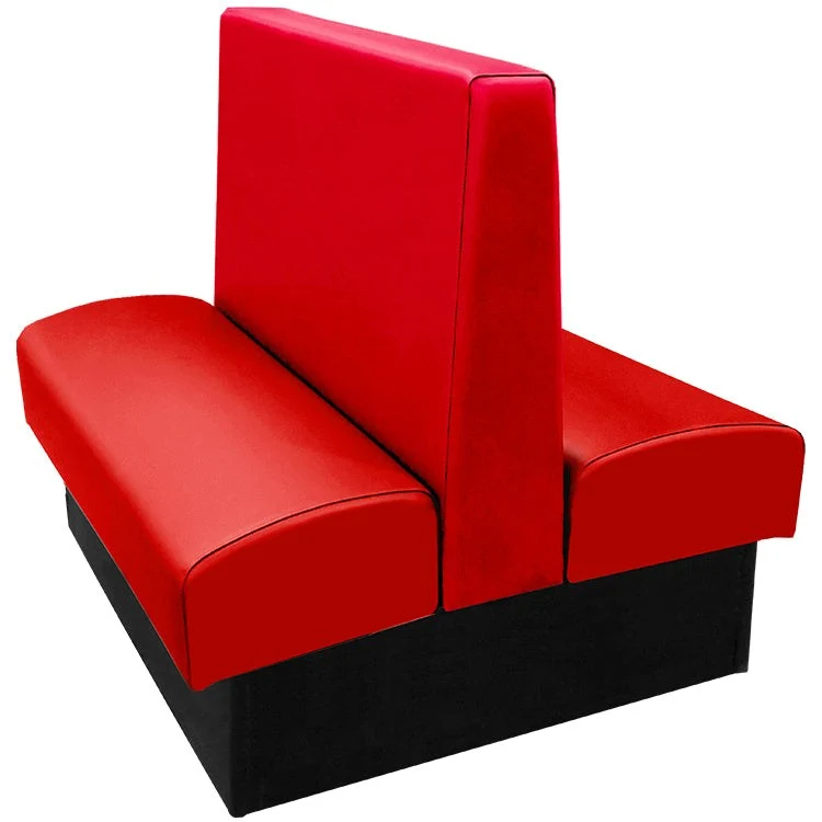 Oak Street Manufacturing Double 44" x 42" Wartburg Vinyl/Upholstered Booth - Image 6
