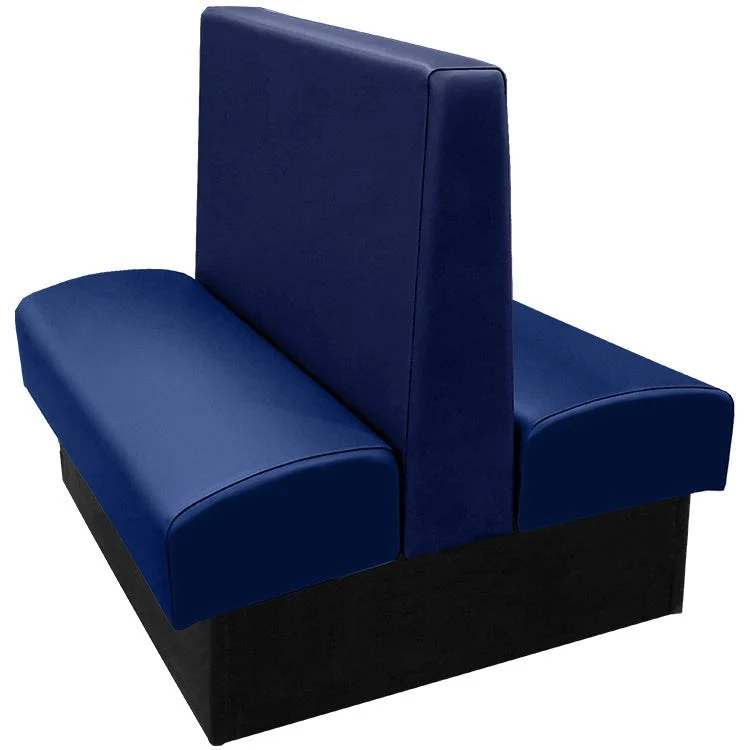 Oak Street Manufacturing Double 44" x 42" Wartburg Vinyl/Upholstered Booth - Image 8