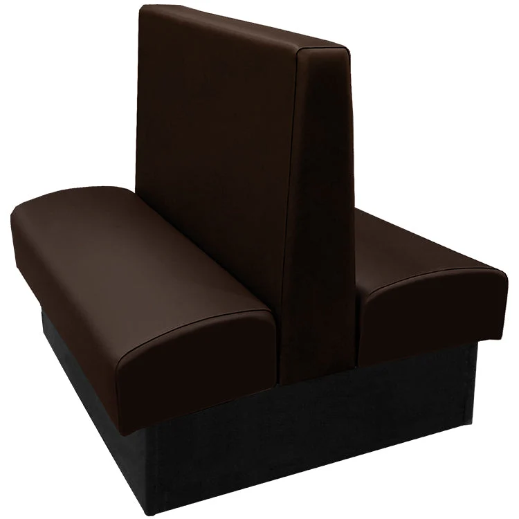 Oak Street Manufacturing Double 48" x 42" Wartburg Vinyl/Upholstered Booth - Image 4