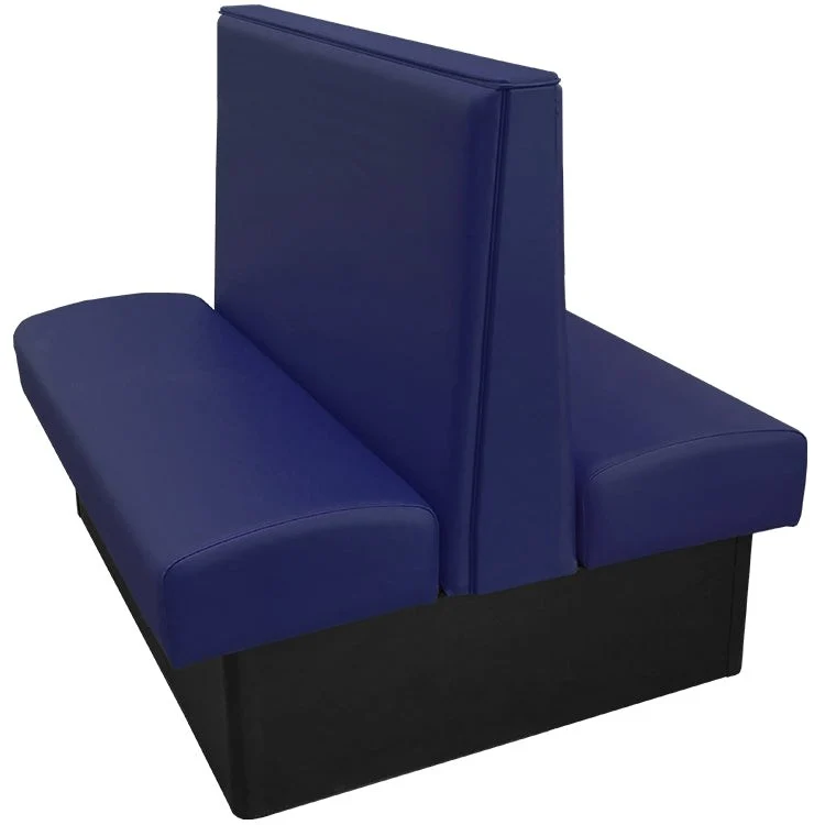 Oak Street Manufacturing Double 60" x 42" Cornell Vinyl/Upholstered Booth - Image 8