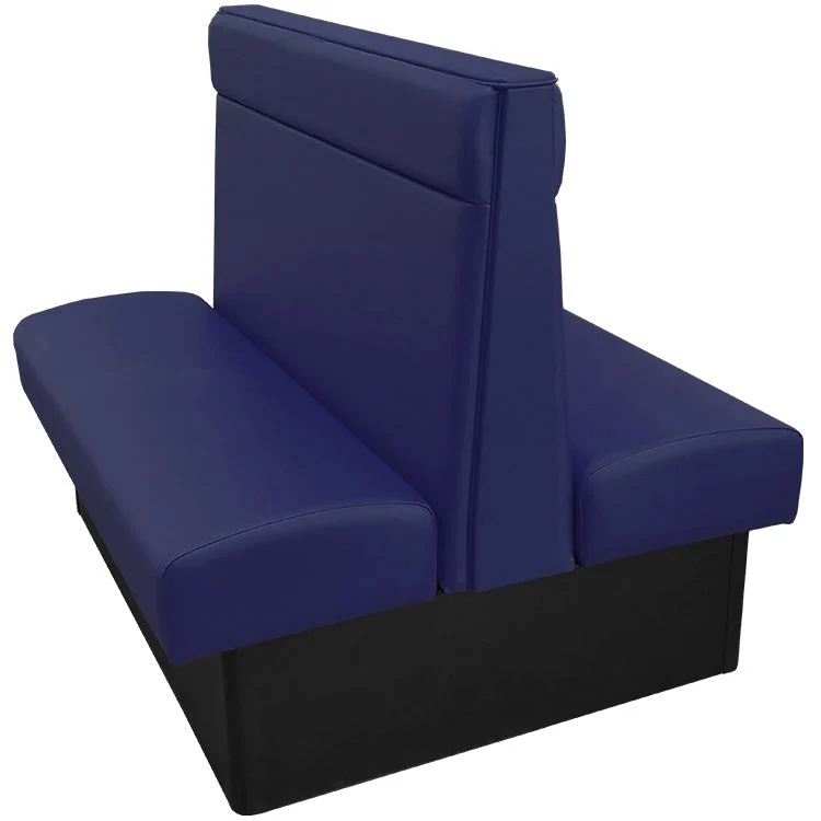 Oak Street Manufacturing Double 60" x 42" Drake Vinyl/Upholstered Booth - Image 8