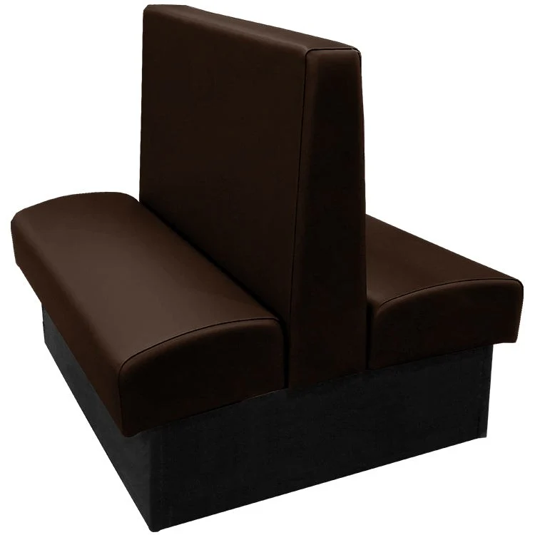 Oak Street Manufacturing Double 96" x 42" Ambrose Vinyl/Upholstered Booth - Image 3