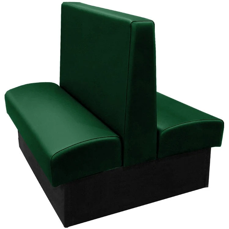 Oak Street Manufacturing Double 96" x 42" Ambrose Vinyl/Upholstered Booth - Image 7
