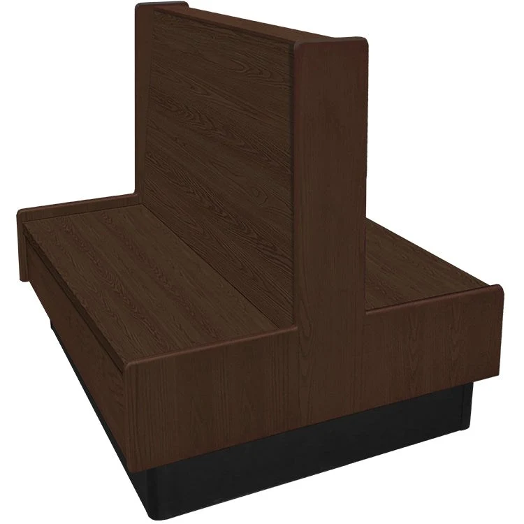 Oak Street Manufacturing Double 96" x 42" Aristocrat Wood Frame Booth - Image 10