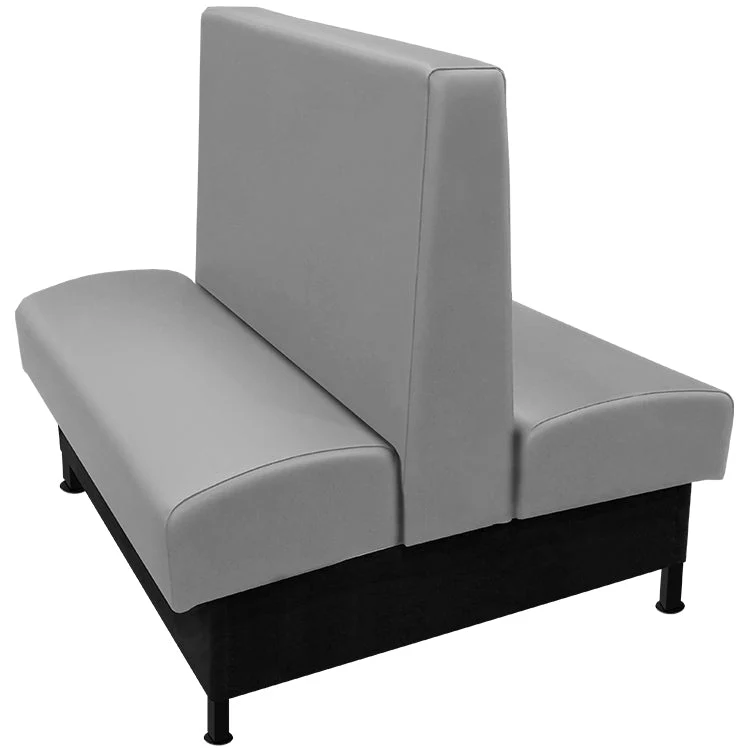Oak Street Manufacturing Double 96" x 42" Morley Vinyl/Upholstered Booth - Image 2