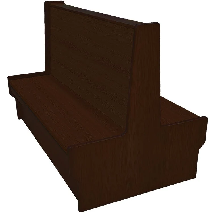 Oak Street Manufacturing Double 96" x 42" Shepard Wood Frame Booth - Image 8